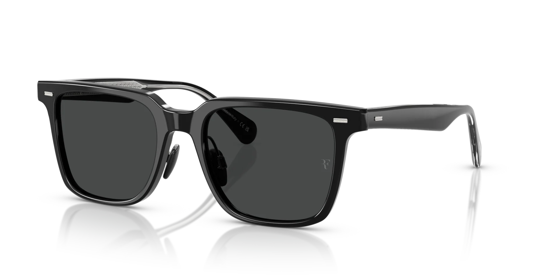 Oliver Peoples black sunglasses at O'Boutique Luxury Optical in Pendleton, South Carolina