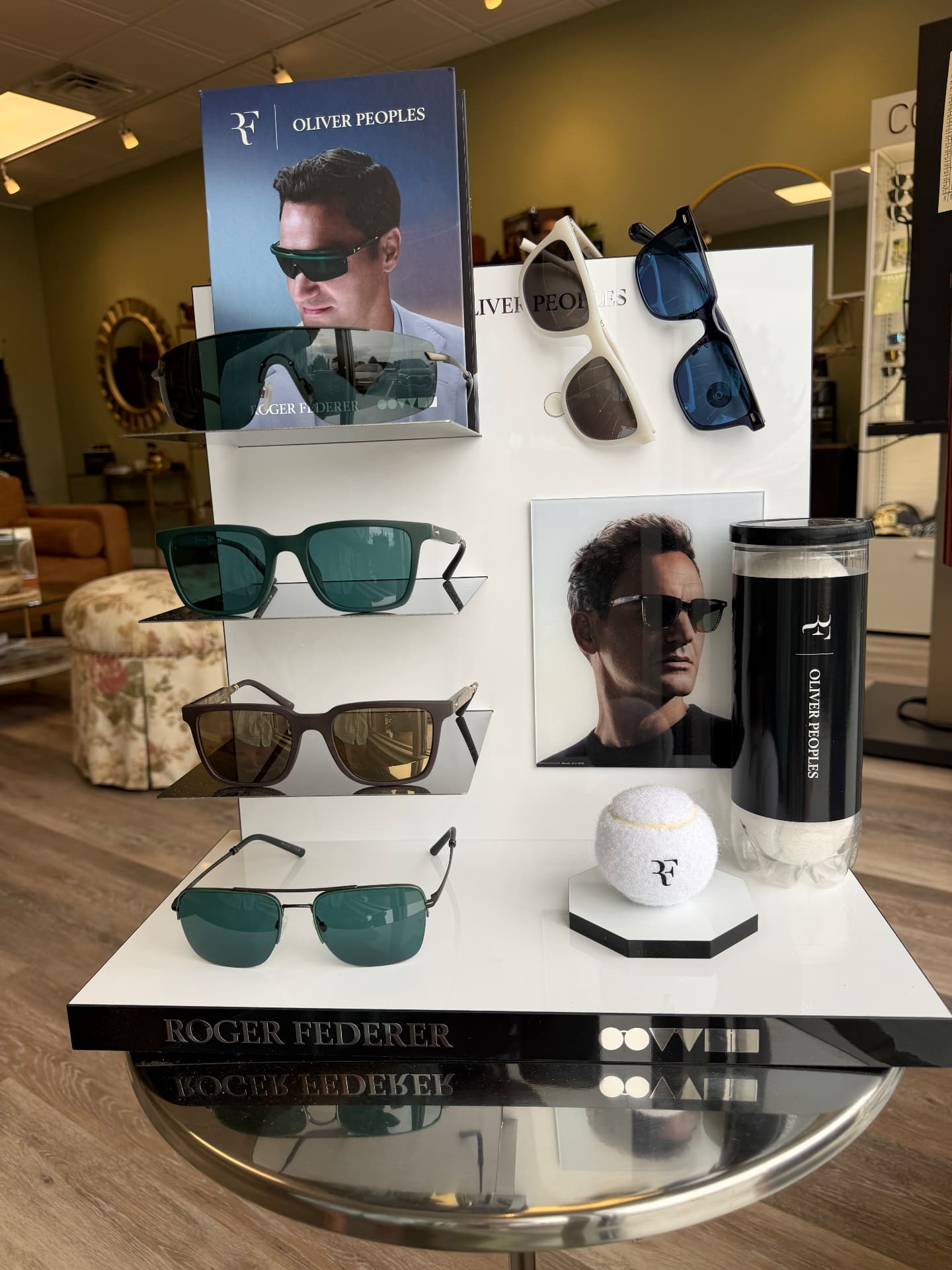 Oliver Peoples eyeglasses at O'Boutique Luxury Optical, Pendleton SC