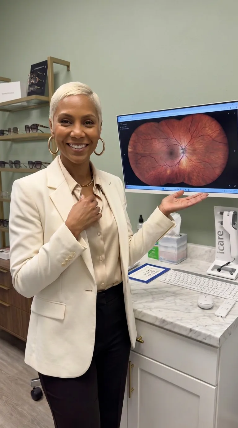 Illustration for the article In Person vs. Online Eye Exams: Which Is Better for Your Vision in South Carolina?